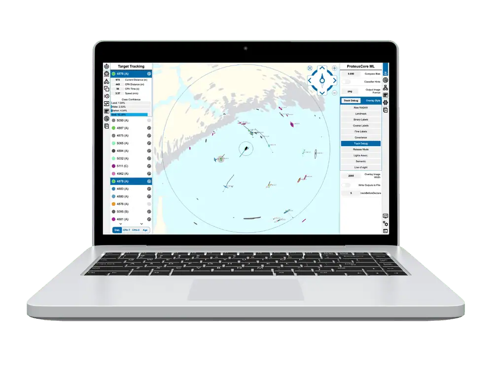 proteuscore marine radar processing software.webp