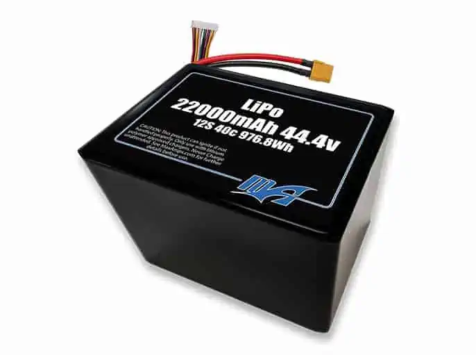 22000 12s uav battery packs