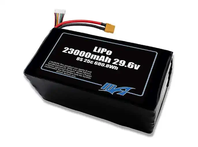 23000mah 8s lipo quadcopter batteries
