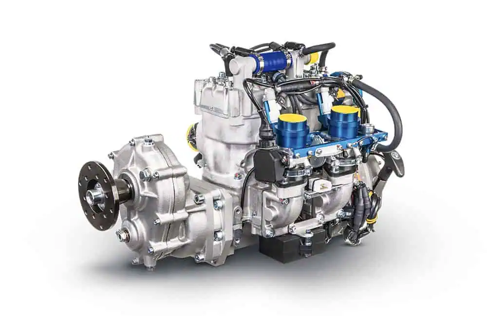 35 series gasoline or heavy fuel liquid cooled uav engines