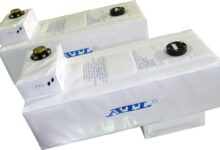 UAV fuel bladder tanks