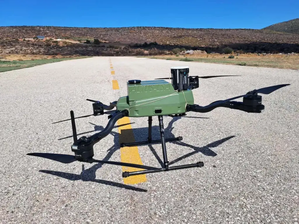 ATLAS 204 N22 long-endurance quadcopter UAS