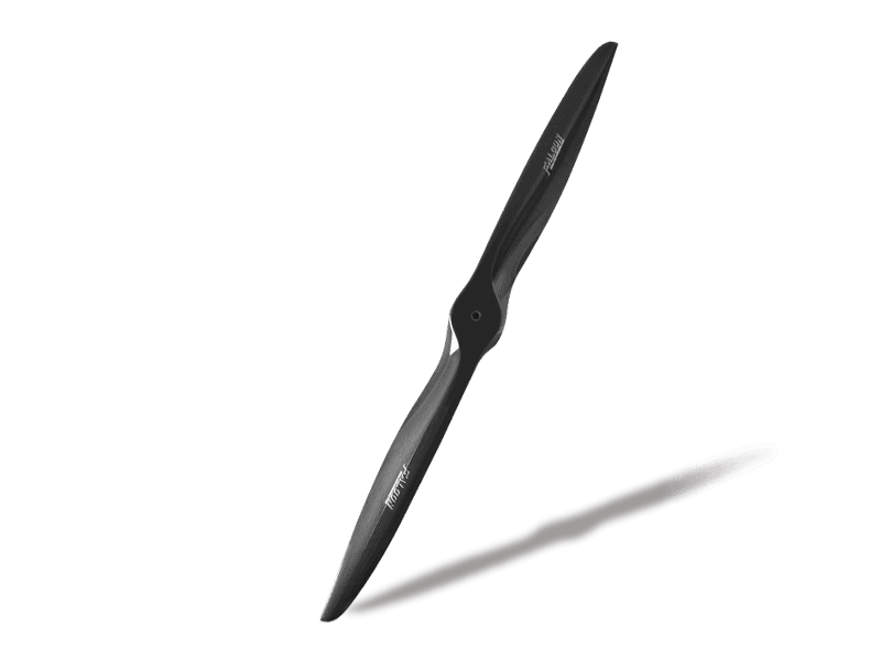 c2d high strength propellers for high speed gas engine drones