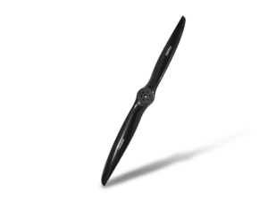 Pusher propeller for heavy-payload gas engine drones