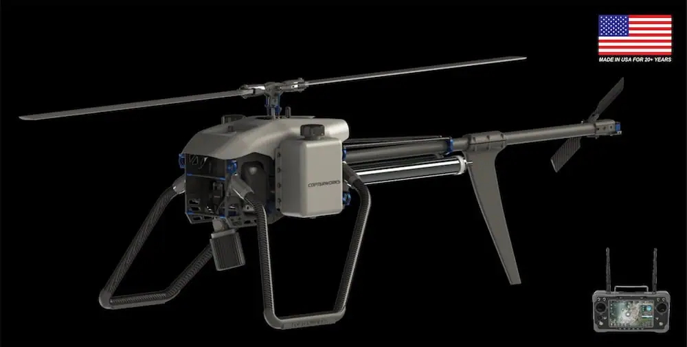 copterworks af40 helicopter drone