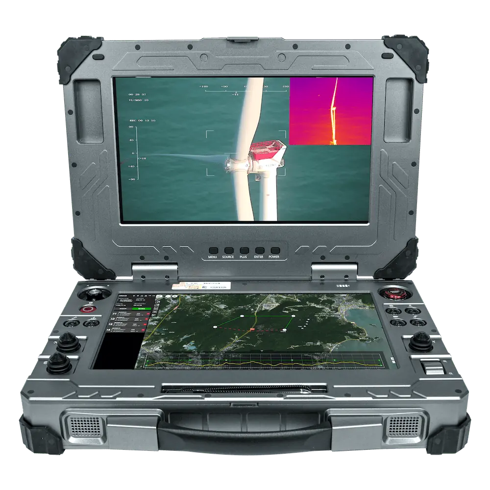 dual screen ground control station 1