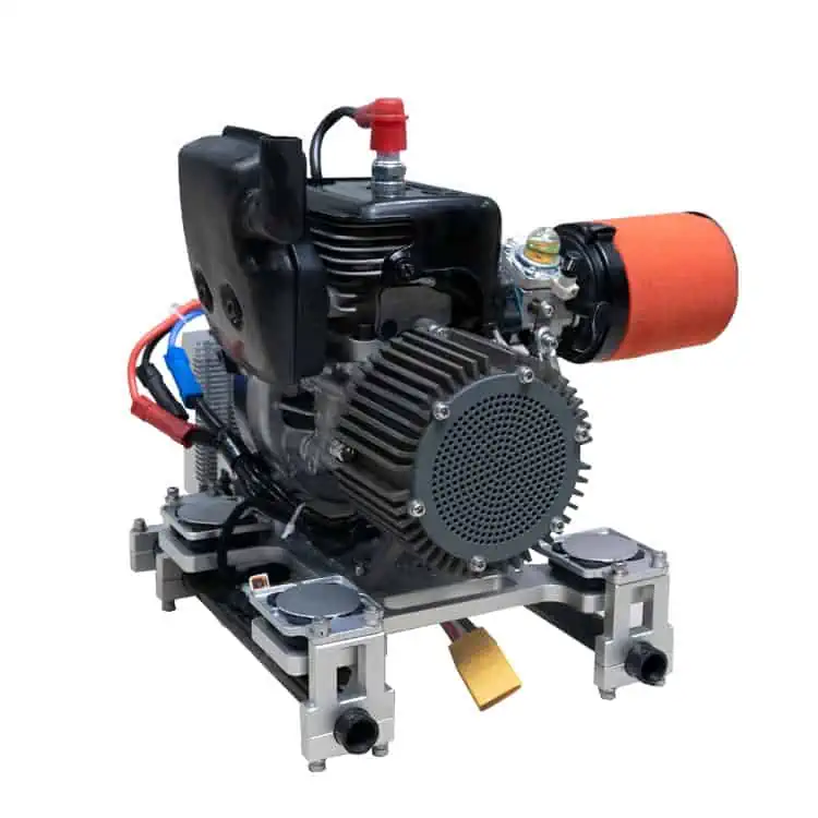 fd 2000w gas powered uav hybrid generator