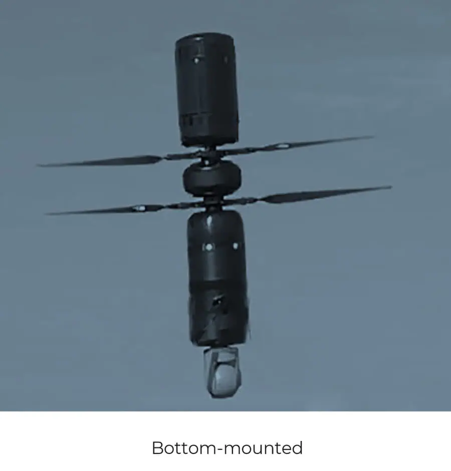 bottom-mounted payload