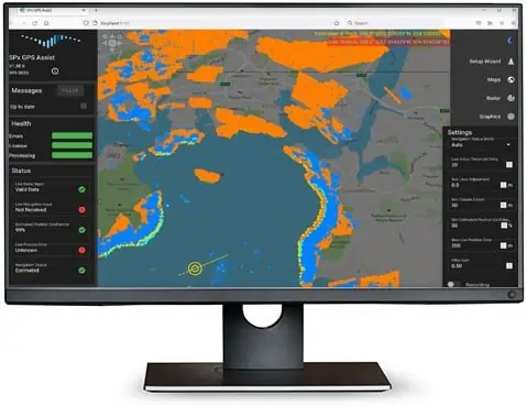 gps assist continuous navigation for usvs