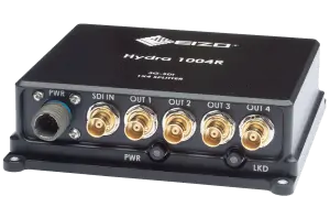 Hydra 1004R Rugged 3G-SDI 1x4 video splitter