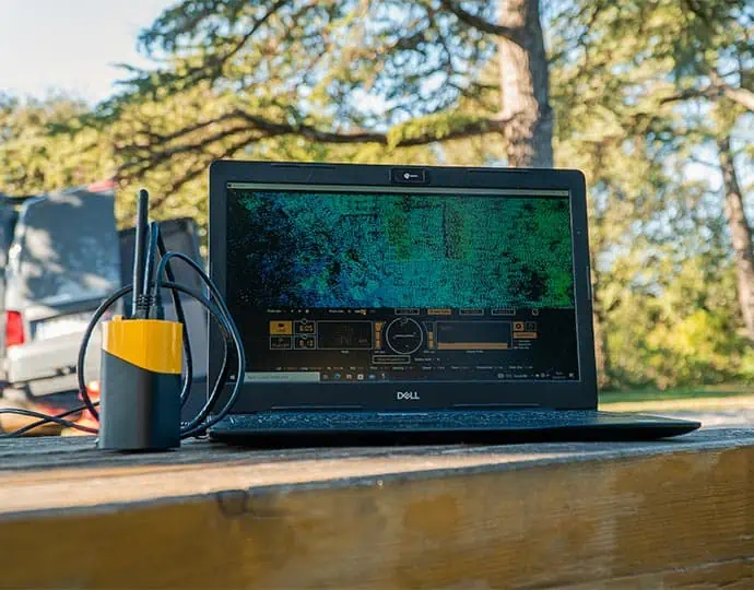 livestation uav lidar visualization