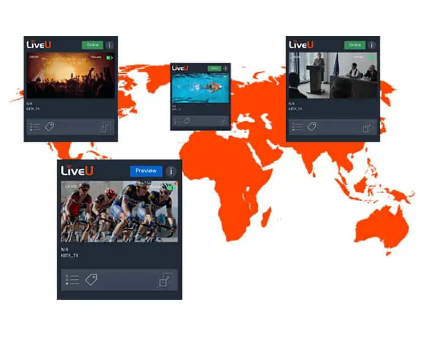 liveu matrix cloud based live streaming platform