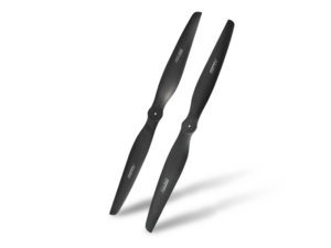 Low-drag propellers for multirotor VTOL drones