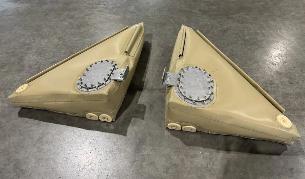 UAV bladder tanks
