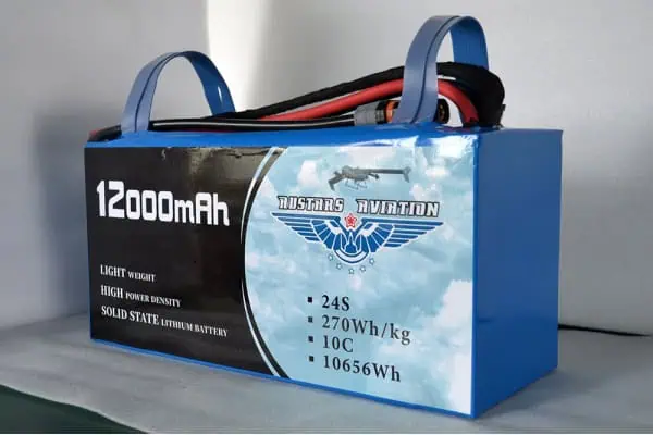 solid state drone battery