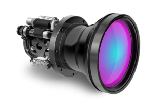 Thermal imaging lens for long-range surveillance