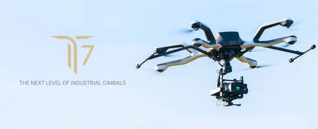 T7 Robust Gimbal for Heavy-Lift Industrial Drones