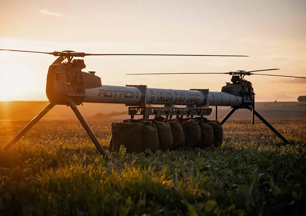 Talon DT-300X unmanned helicopter
