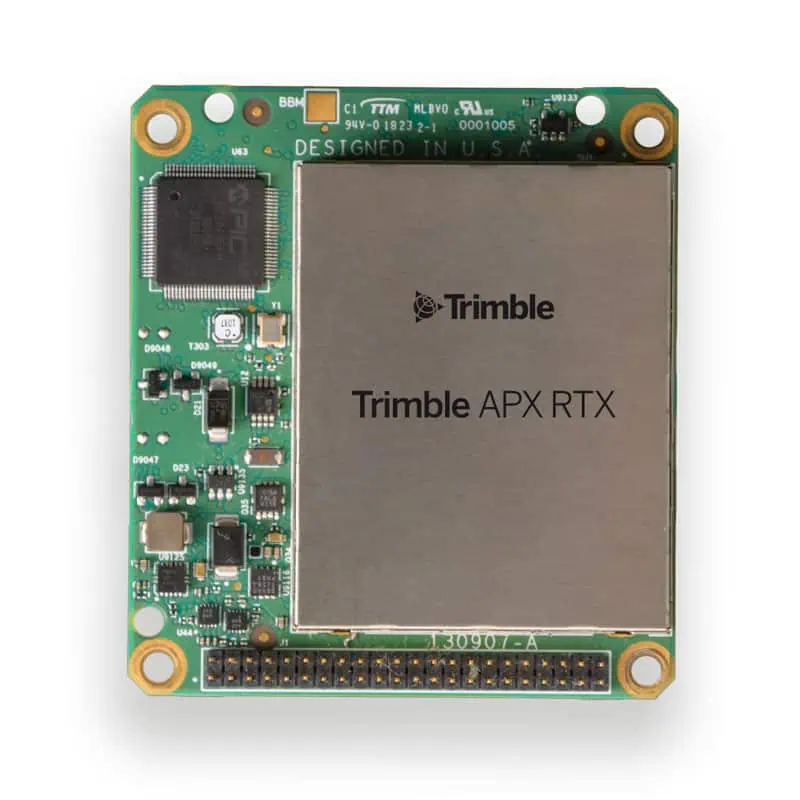 trimble apx rtx uav direct georeferencing solution