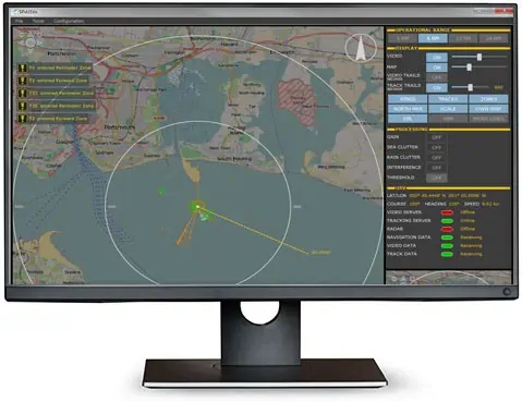 usvasv radar sensor control and tracking software