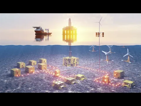 SubCtech ESS Movie - 6 MWh Energy Storage System - Underwater battery / Offshore AUV docking