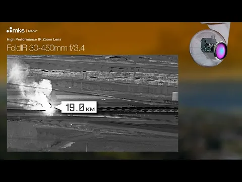 Introducing the foldir 30-450mm f/3.4: high performance, long-range, ideal for small size gimbals