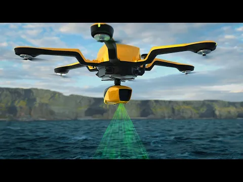 YellowScan Navigator: Bathymetric & topographic LiDAR solution for uavs