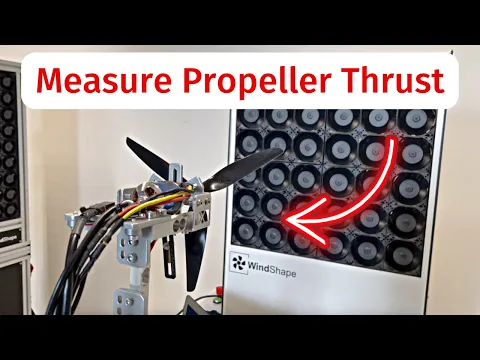 How to Measure the thrust of a Propeller With a test Stand