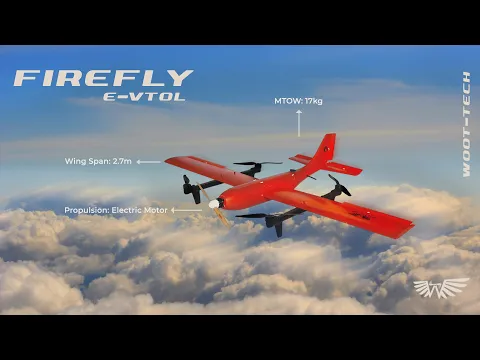 WTech Firefly eVTOL Target Drone