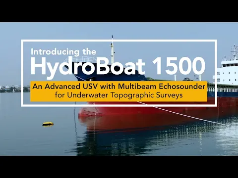 HydroBoat 1500 Multibeam USV | Quad forces to unveil every edge
