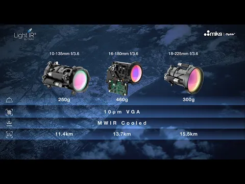 Compact Zoom Lenses for MWIR VGA 10µm Detectors