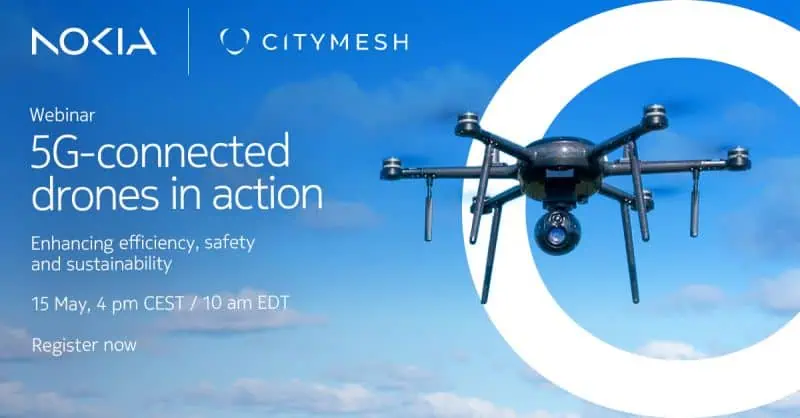 5G-Enabled Drones in Action