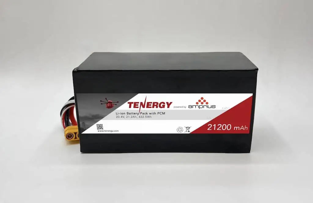 Amprius and Tenergy Unveil Innovative Drone Battery Pack