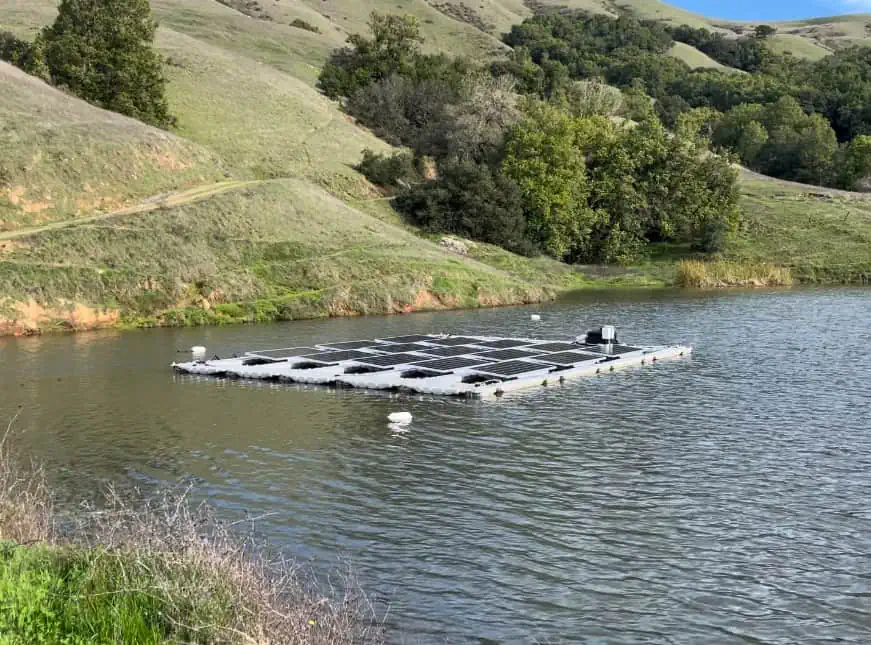 Autonomous Control System for Floating Solar PV Arrays