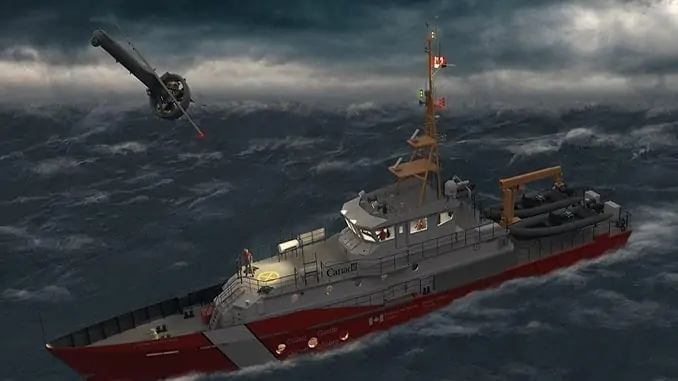 Drone Surveillance System of the Canadian Coast Guard
