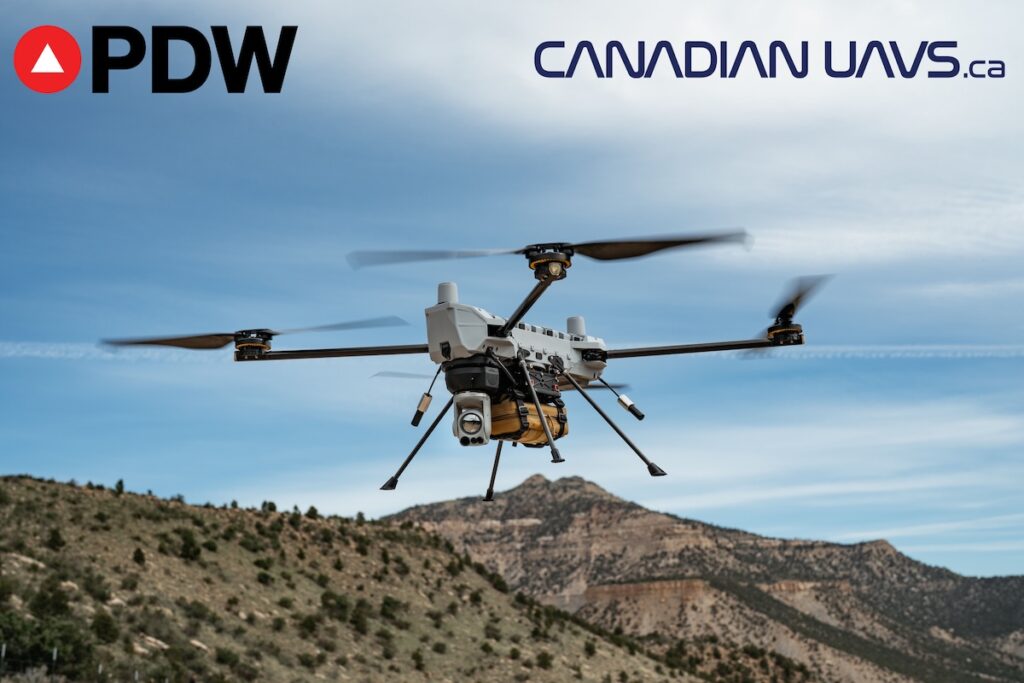 Canadian UAVs Becomes Exclusive Reseller of PDW’s Tactical C100 Drone
