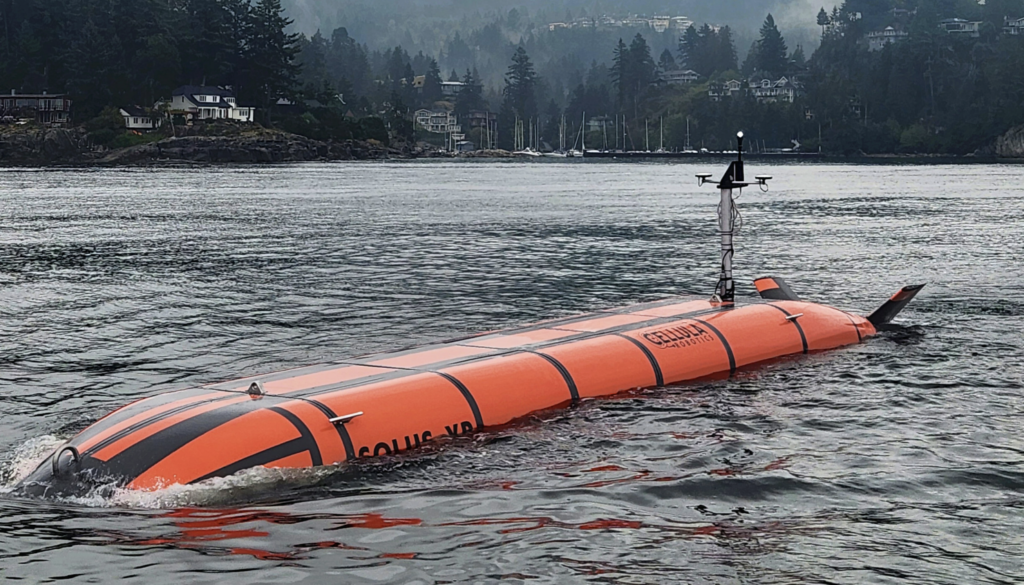 Cellula's Solus-XR XLUUV Completes First Sea Trials