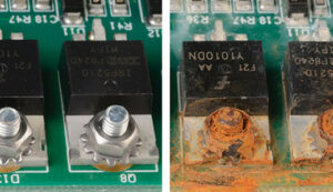 Conformal coatings essential moisture barriers SCS