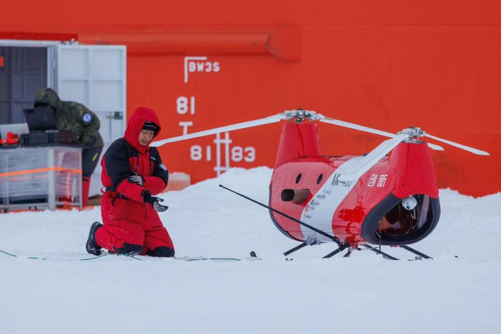 Innovative UAV Rotor Technology Boosts Arctic Research Efforts