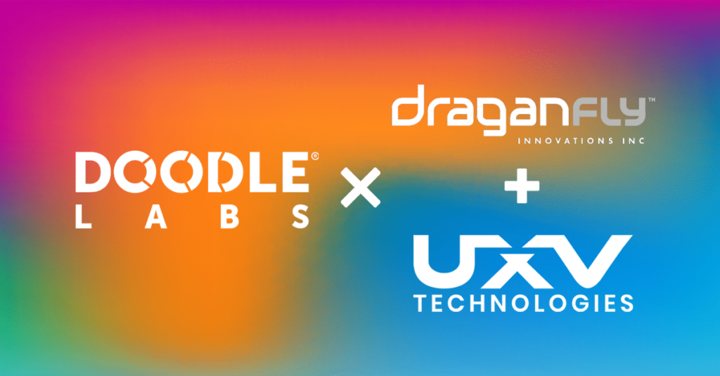 Doodle Labs Partners with Draganfly and UXV for Enhanced UAV Communication
