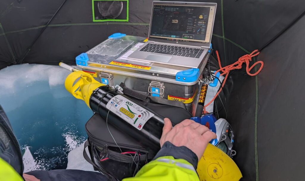ecoSUB AUV Achieves Historic Under-Ice Dive in the Arctic