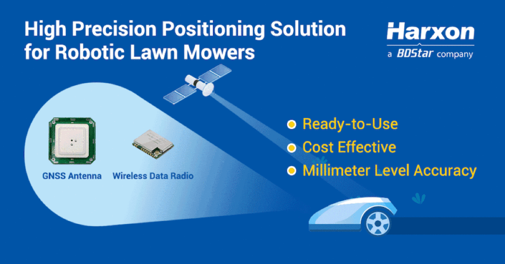Harxon Antennas & Radios for Robotic lawn Mowers