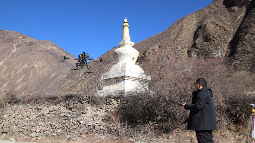 Enhancing Aerial Survey Precision with CHCNAV X500 & AA15 LiDAR