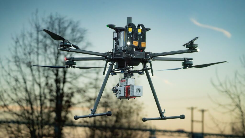 IF1200 Drone Enhances Precision in LiDAR Survey for Industrial Location