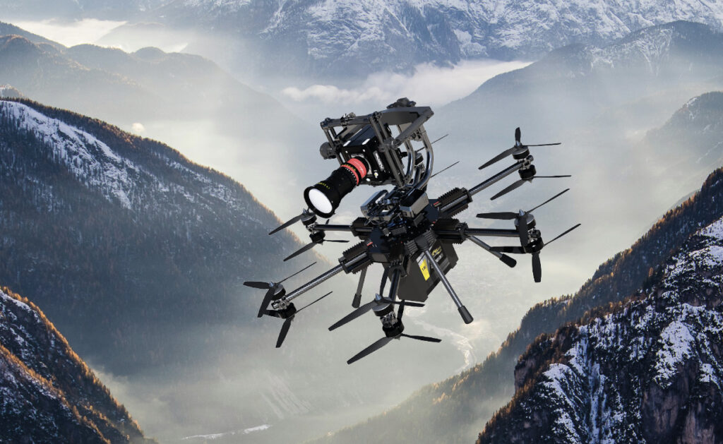Revolutionary Heavy-Lift Cinematography Drone Launched