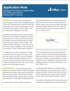 Ophir UAV optics submission note