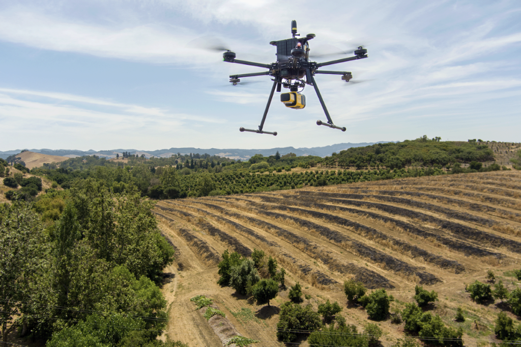 Drone LiDAR Imaging for Accurate shrub Counting
