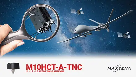 Highlighting the Maxtena M10HCT-A-TNC Antenna