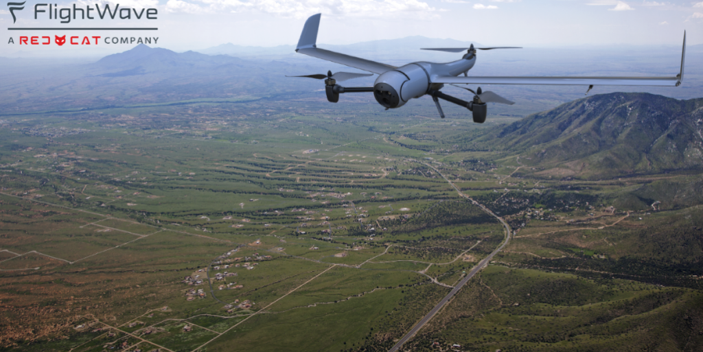 FlightWave Edge 130 Blue military-grade tricopter