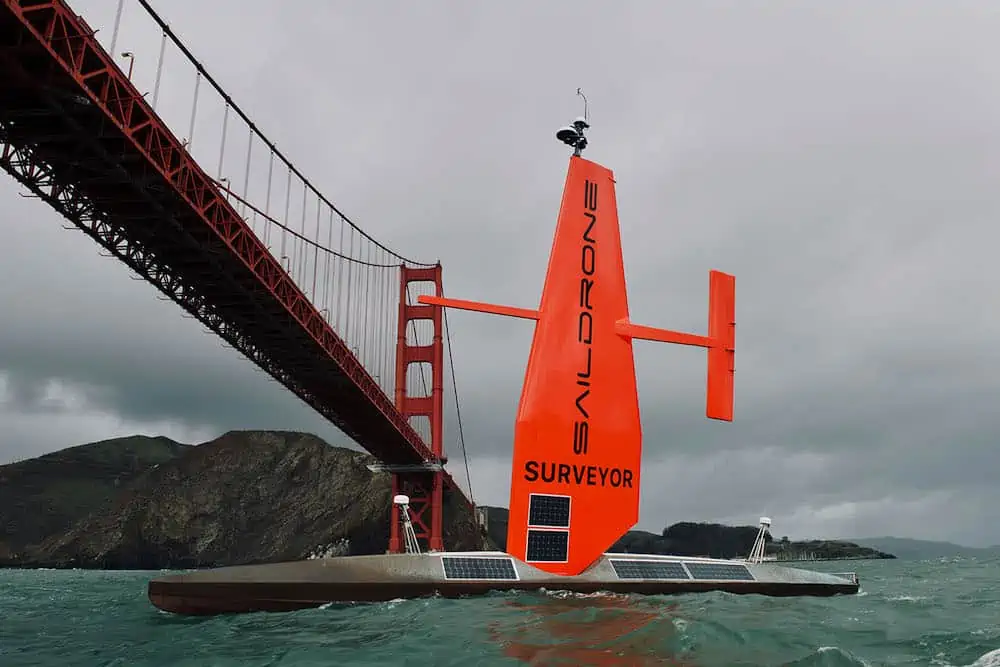 Saildrone- Intelligent Ocean Surveillance with usvs